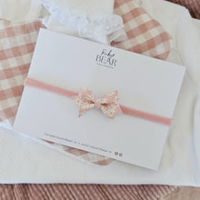 Delilah - Little-Sister Sized Bow Duos Or Single Headbands