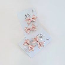 Delilah - Little-Sister Sized Bow Duos Or Single Headbands