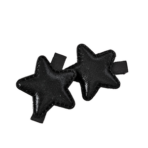 57mm Single Shimmery Star Clips