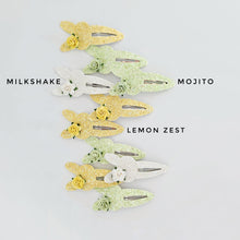 Rosie Rabbit Single Snap Clips In Lemon Zest (3 Colour Choices)