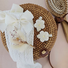 Beaded Felt Flower Clip Singles