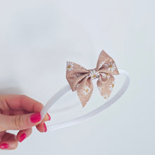 NEW COLOURS ADDED - Sadie Single Bow Clips or Headbands