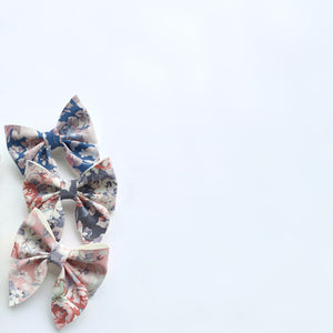 SALE - Elise Single Bow Clips Or Headbands