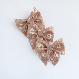 NEW COLOURS ADDED - Sadie Single Bow Clips or Headbands