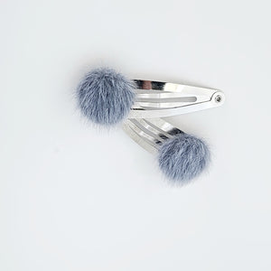 Warm Fuzzy Snap Clip Pairs - 3 Colour Choices