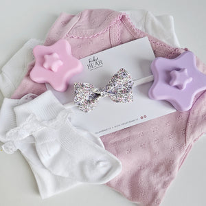 Danai - Single Middle Sister Bow Clips Or Headbands (2 Colour Choices)