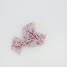 Single Handtied Lace Big Sister Size Bows