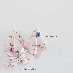 NEW COLOURS ADDED - Summer Single Big Sister Size Bow Clips