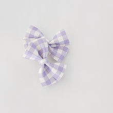 Aoife - Single Little Sister Bow Clips Or Headbands (4 Colour Choices)