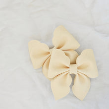 SALE - Pascal Single Petite Middle Sister Sized Bow Clips Or Headbands