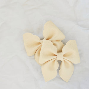 SALE - Pascal Single Petite Middle Sister Sized Bow Clips Or Headbands