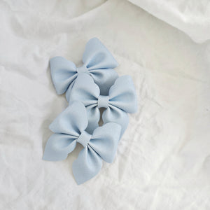 SALE - Pascal Single Petite Middle Sister Sized Bow Clips Or Headbands