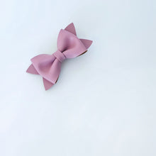 Delta - Single Little-Sister Bows For Clips Or Headbands (8 Colour Choices)