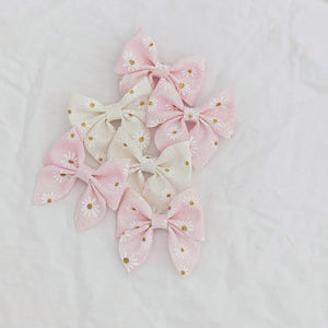 NEW COLOURS ADDED - Sadie Single Bow Clips or Headbands