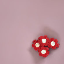 5.7cm Single Scarlett Flower Clips