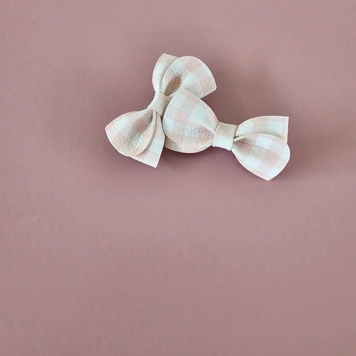 Sarita - Single Little Sister Pinch Bow Clips Or Headbands