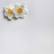 Applique Flower Single Clips (3 Colour Choices)