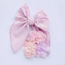 Single Big Sister Layered Satin & Lace Clips - 3 New Colours Added