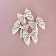 Elsie - Single Middle Sister Bow Clips Or Headbands