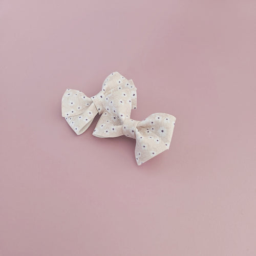 Bruna - Single Little-Sister Bow Clips Or Headbands