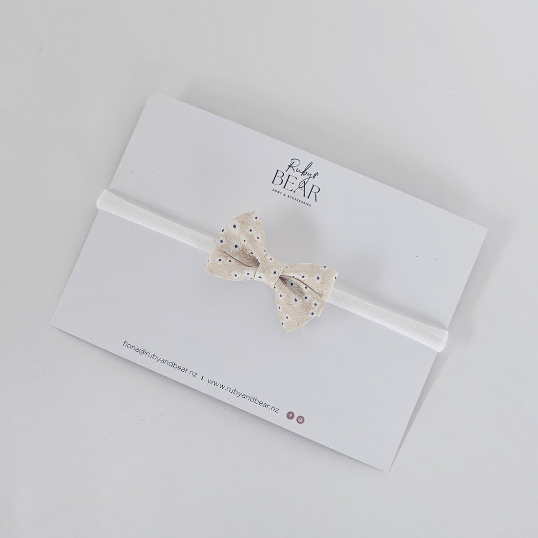 Bruna - Single Little-Sister Bow Clips Or Headbands