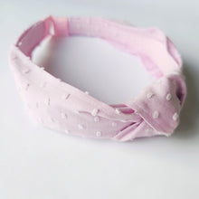 Knotted Dobby Cotton Headbands - 3 NEW COLOURS