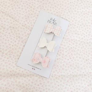 Anya - 3 Piece Itty-Bitty Bow Set