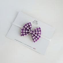Narissa Single Bow Clips Or Headbands - NEW COLOURS ADDED
