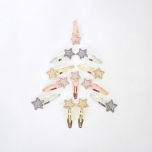 Shiny Star Snap Clip Duos Or 3 Piece Sets