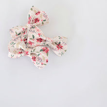 Poinsettia - Single Little-Sister Bow Clips