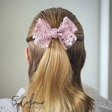 Single Handtied Lace Big Sister Size Bows