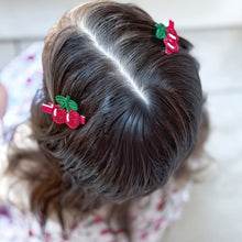 4.5cm Applique Cherry Clip Duos