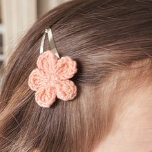 3 Piece Crochet Flower Snap Clip Set - Life's A Peach