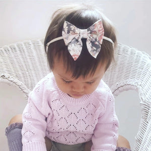 SALE - Elise Single Bow Clips Or Headbands