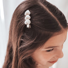 Ribbed Velvety Heart 5.7cm Non-Slip Bar Clips NEW COLOUR ADDED