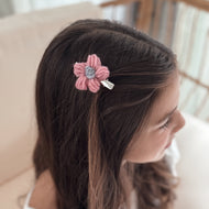 SALE - Yarn Flower Single 5.7cm Clips