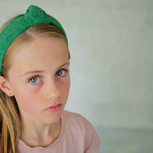 Kelly Green Cotton Knotted Headband