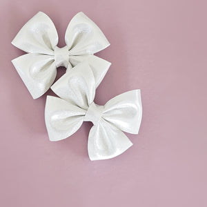 Dot - Single Middle Sister Bow Clips Or Headbands