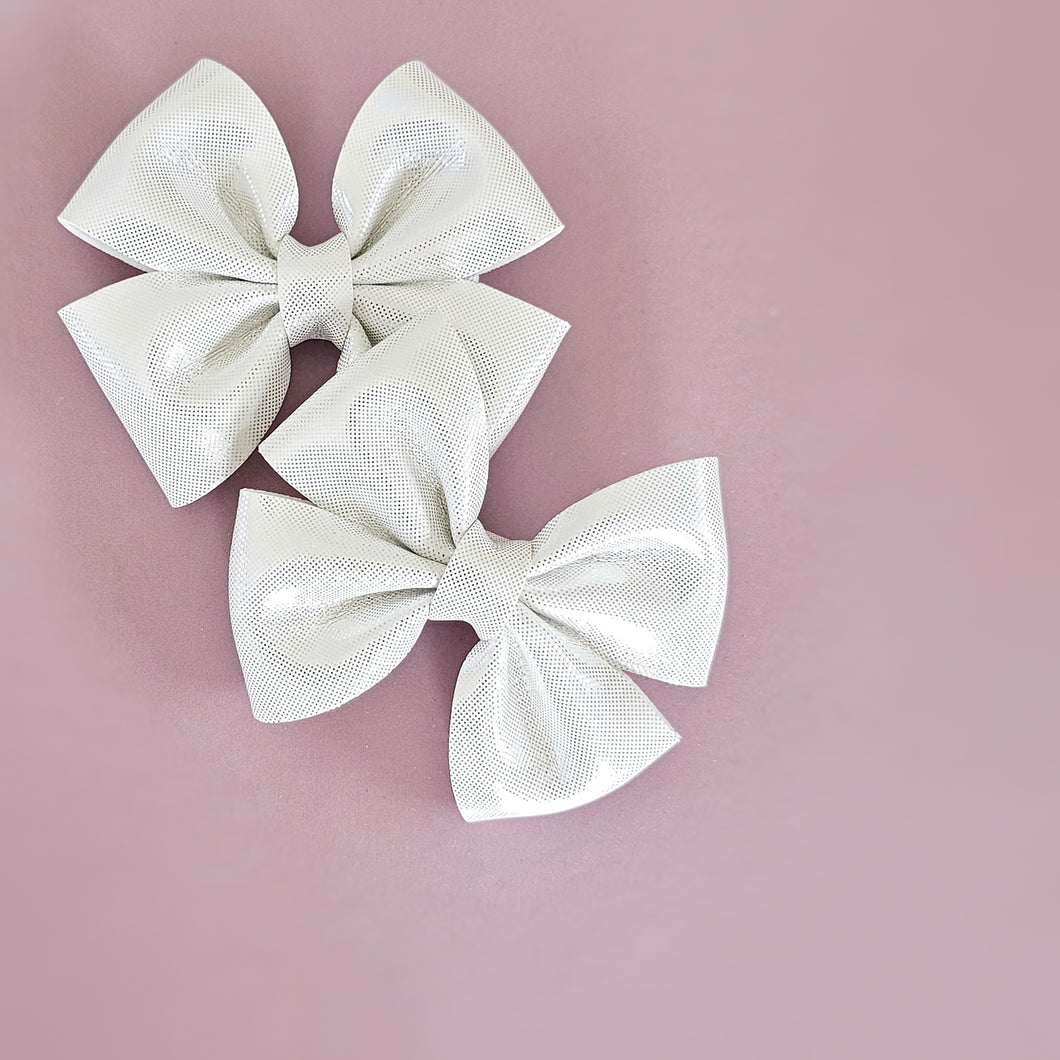 Dot - Single Middle Sister Bow Clips Or Headbands