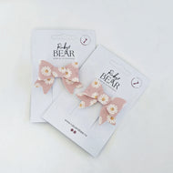 Rita - Small Single Bows On 3.2cm Clips