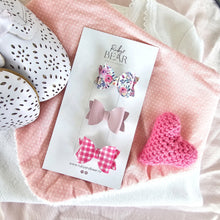 Maya - 3 Piece Set Of Small Bows On 3cm Clips