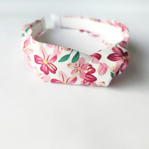 Frangipani Print Knotted Headband