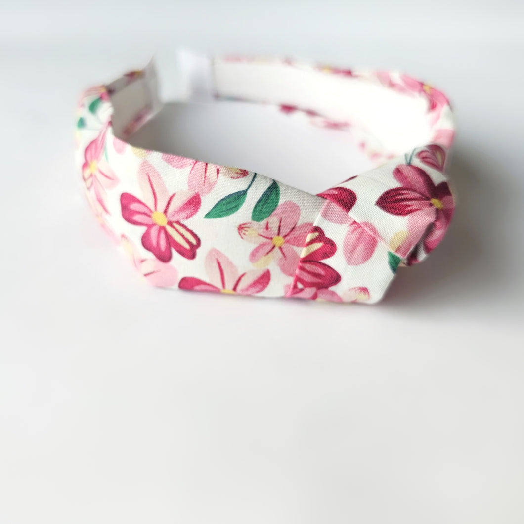 Frangipani Print Knotted Headband