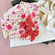 Meila - Single Middle Sister Bow Clips Or Headbands