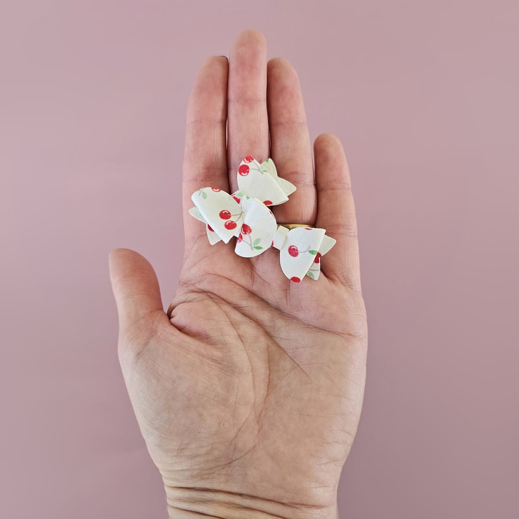 Cherise - Itty-Bitty Bow Clip Duos