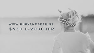 Ruby + Bear Gift Cards