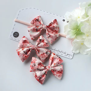 Carys -  Single Bows For Clips Or Headbands
