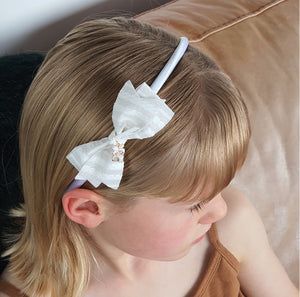 SALE - Cadeau Embellished Bow Clips Or Headbands